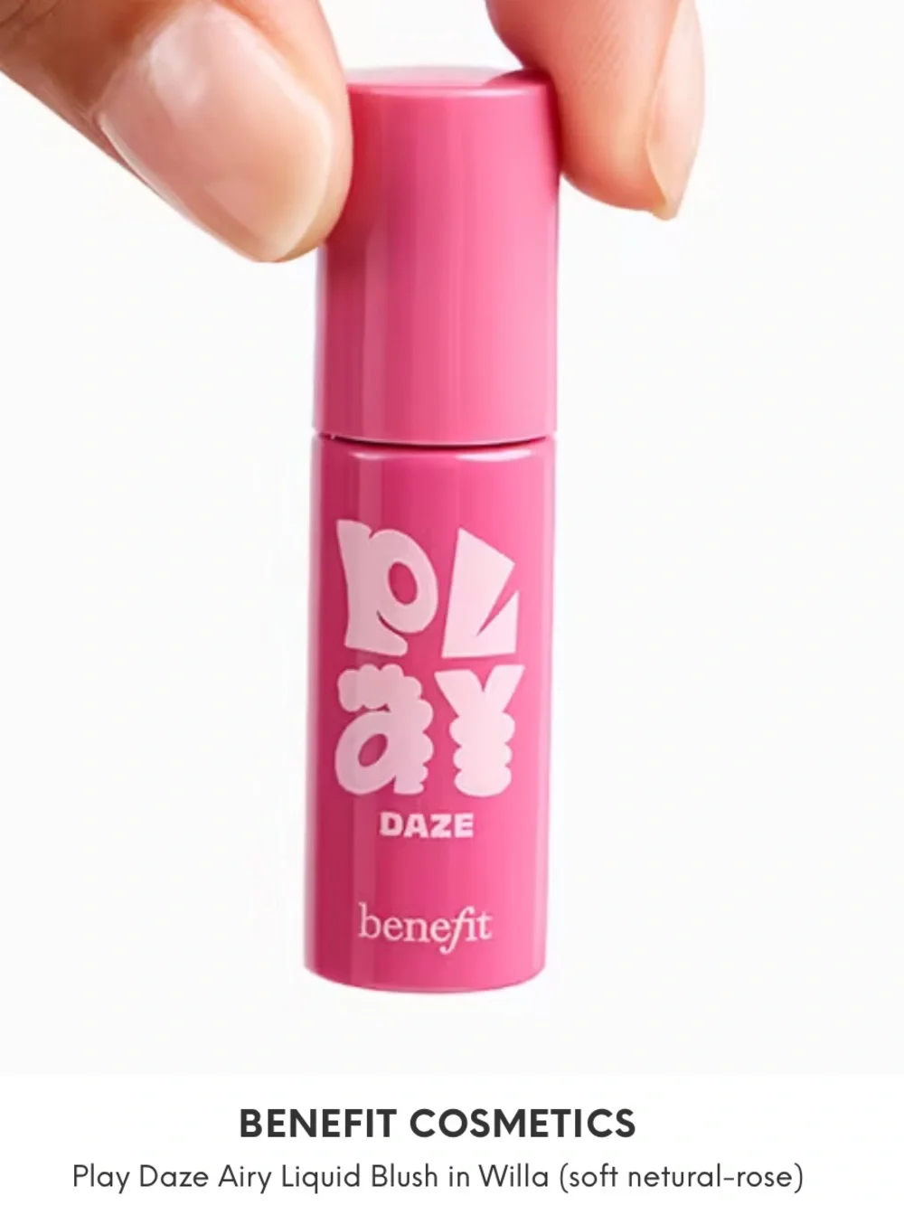 Benefit Cosmetics Play Daze Airy Liquid Blush — Bright Pink